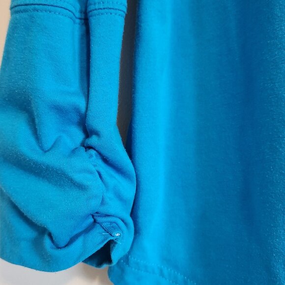 Puma Women's Lightweight Blue Hoodie - Picture 3 of 15